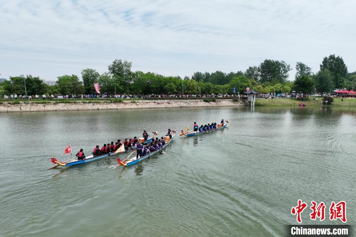 2024长三角中心城市首届大学生龙舟赛在安徽肥西
