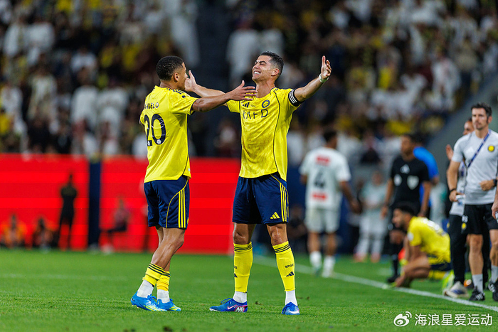 C罗破门助利雅得胜利豪取14连胜 争冠形势愈发明